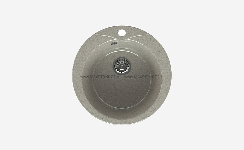 MAXSTONE Мойка глянцевая MS-1 (песочная) 470*470*215